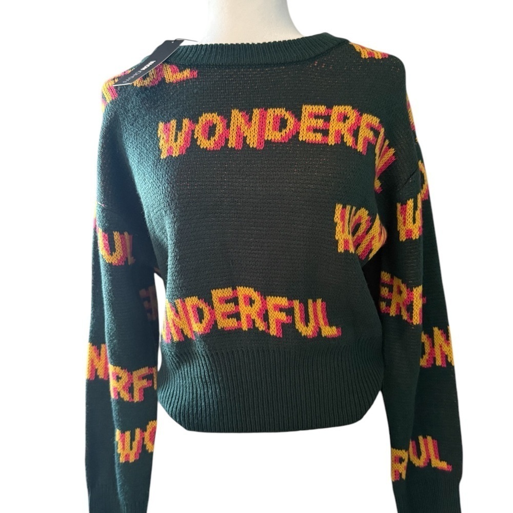 Fashion Nova Women's Green Sweater - Picture 3 of 6